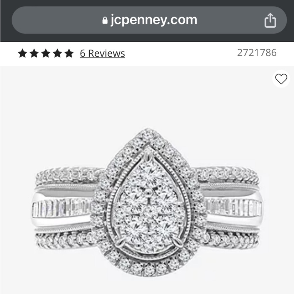 1ctw Diamond Engagement Ring Size 7